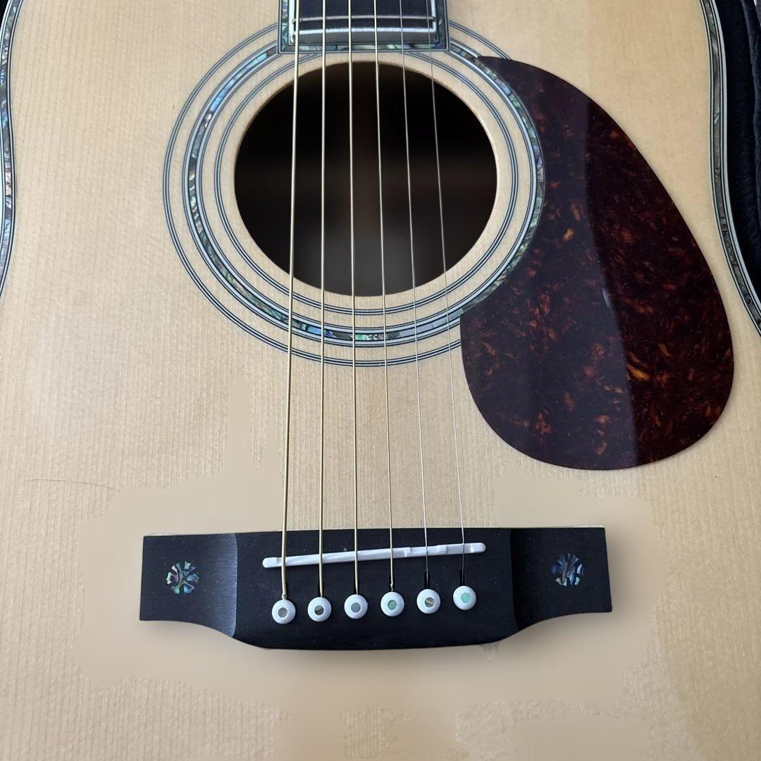 【美品】Sヤイリ YD-6R N アコギ トップ単板 【ハードケース付き】