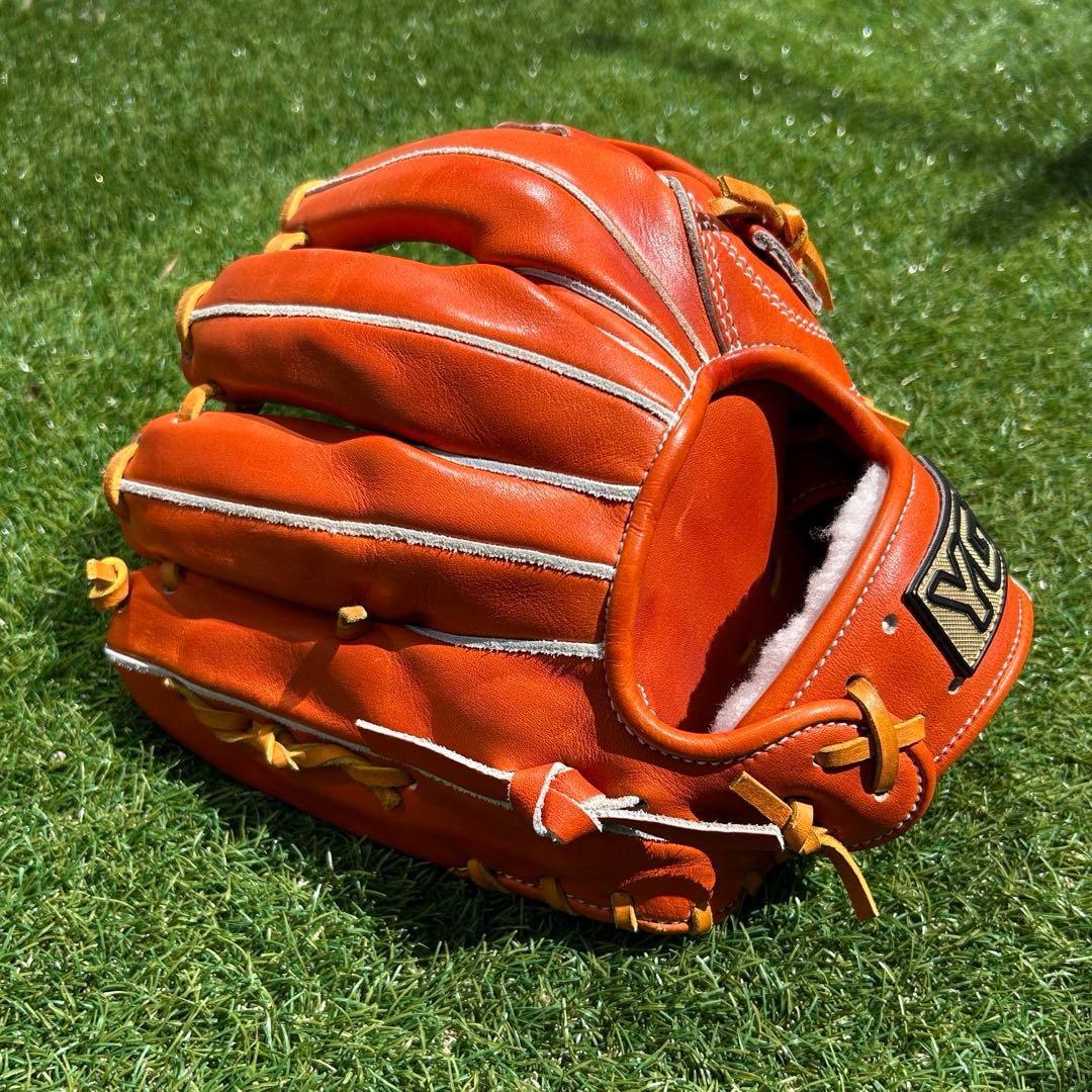 YGS 硬式グラブ EA3 ブラウンオレンジ