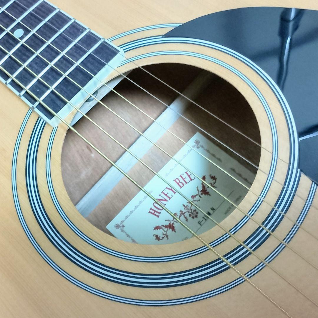 美品　HONEY BEE　F-15M /N　マット仕上げ　アコースティックギター