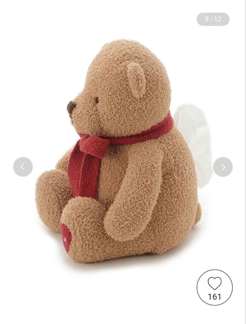 ジェラートピ 新品未使用タグ付き 完売品 新作くまちゃんティッシュカバー