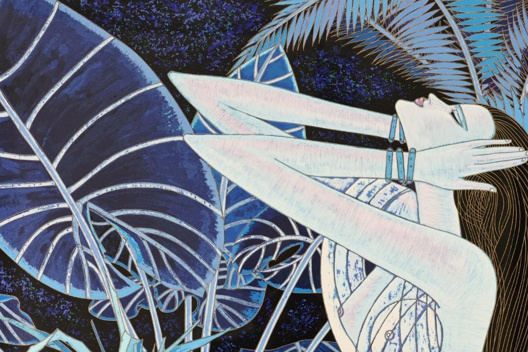 真作　丁 紹光　ティン・シャオ・クァン　 楽園回帰 　173/275　BK99