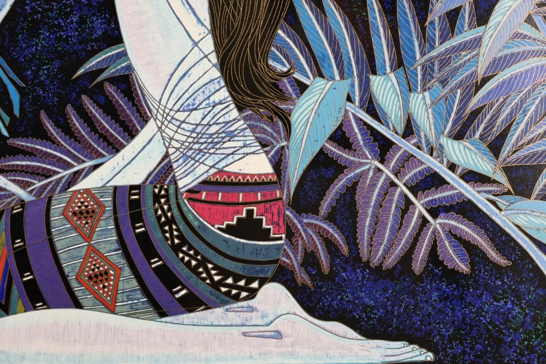 真作　丁 紹光　ティン・シャオ・クァン　 楽園回帰 　173/275　BK99