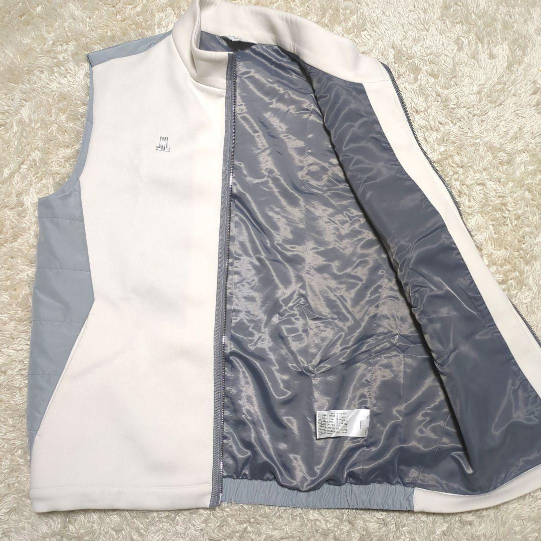 LANVIN SPORT ランバンスポール ゴルフ ベスト ホワイト