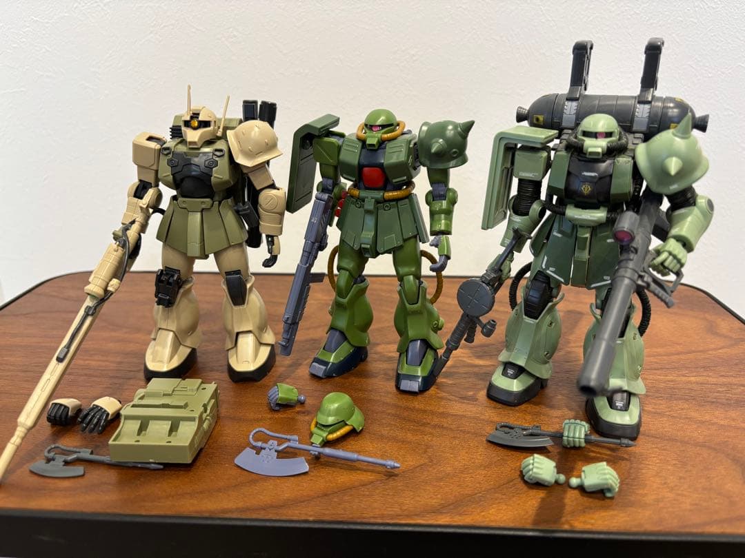 ガンプラ　HG RG 説明書付き9体セット