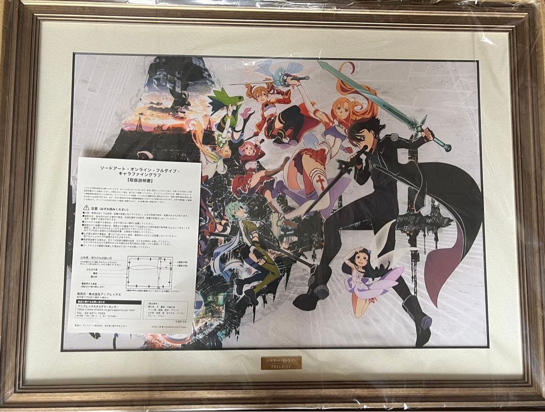 キャラファイングラフ（B3）/ ソードアート・オンライン -フルダイブ