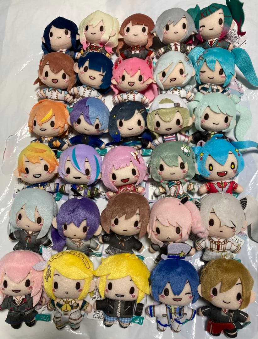 プロセカ ふわぷちマスコット Brand New World 　30種　コンプ