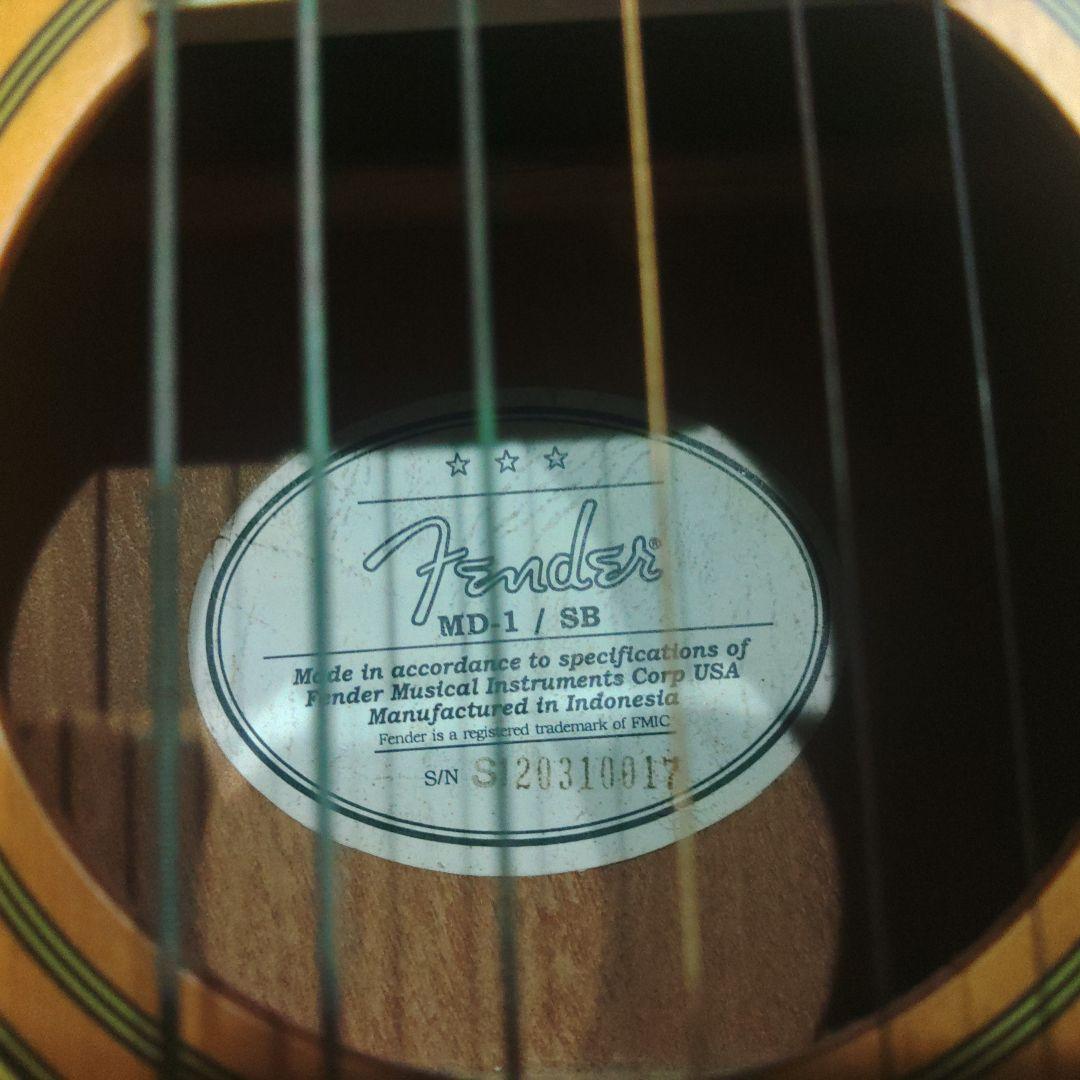 値下げ　Fender MD-1 SB アコースティックギター