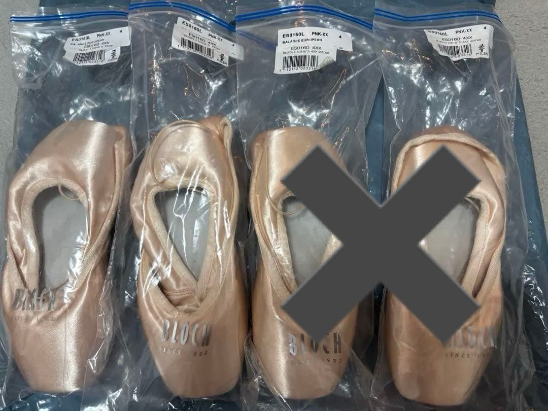 しーさん専用トゥシューズ ブロック　バランスヨーロピアン ES0160 4××