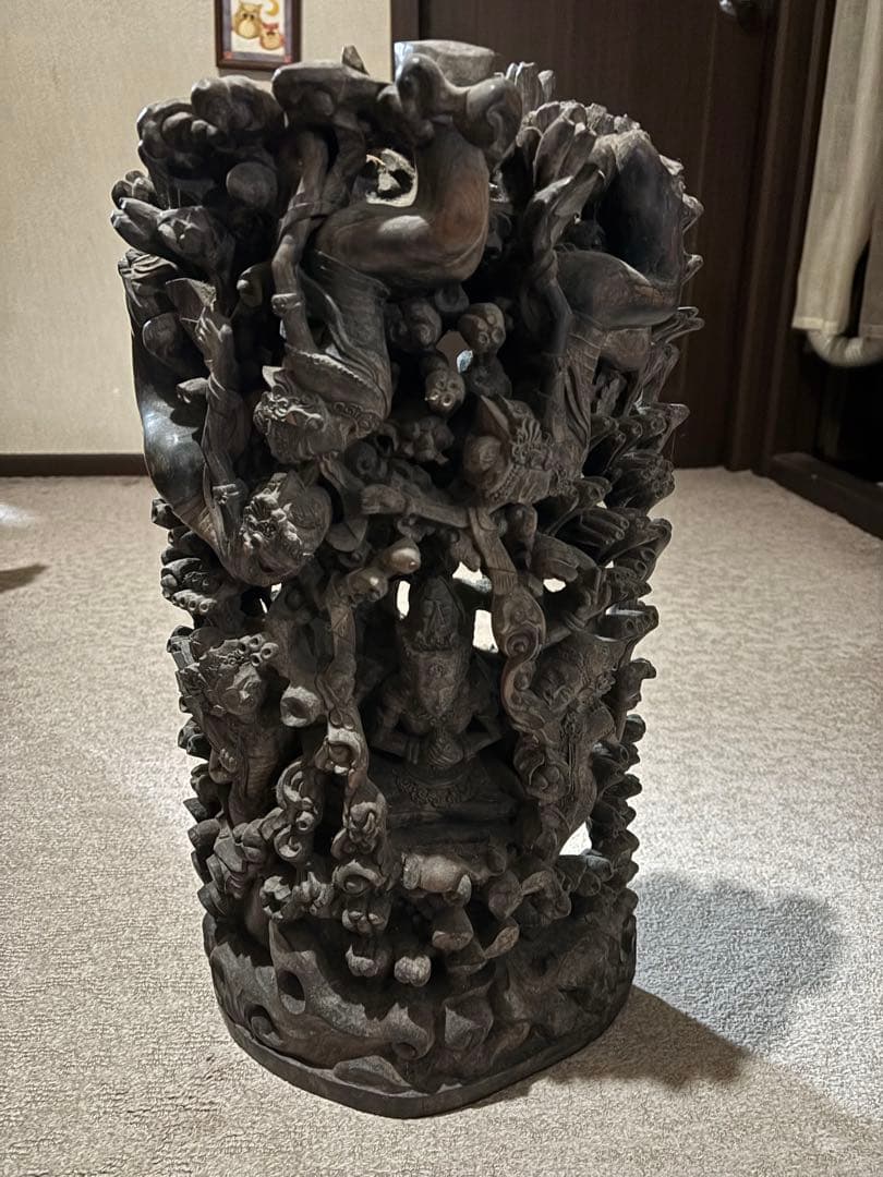 インドネシア　木製彫刻　アンティーク