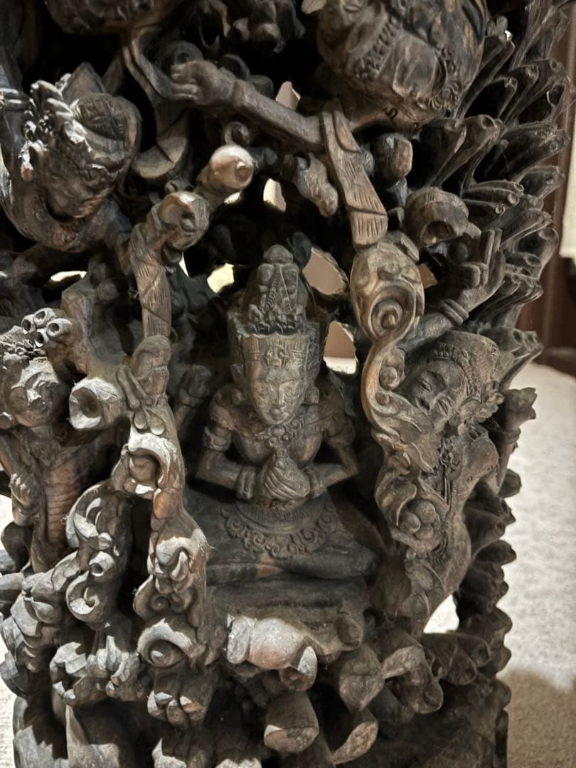 インドネシア　木製彫刻　アンティーク