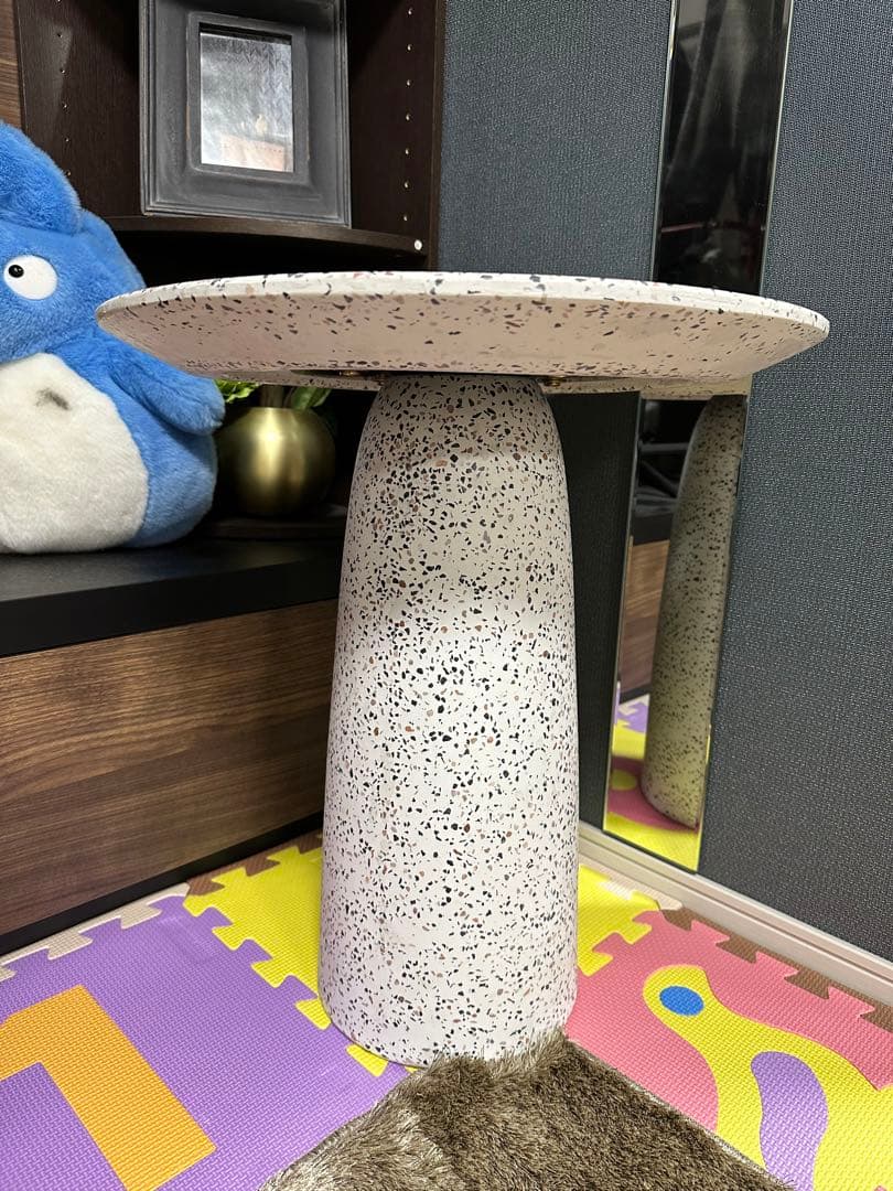 フル サイドテーブル　コー​​ヒーテーブル エンドテーブル　高級トレイテーブル