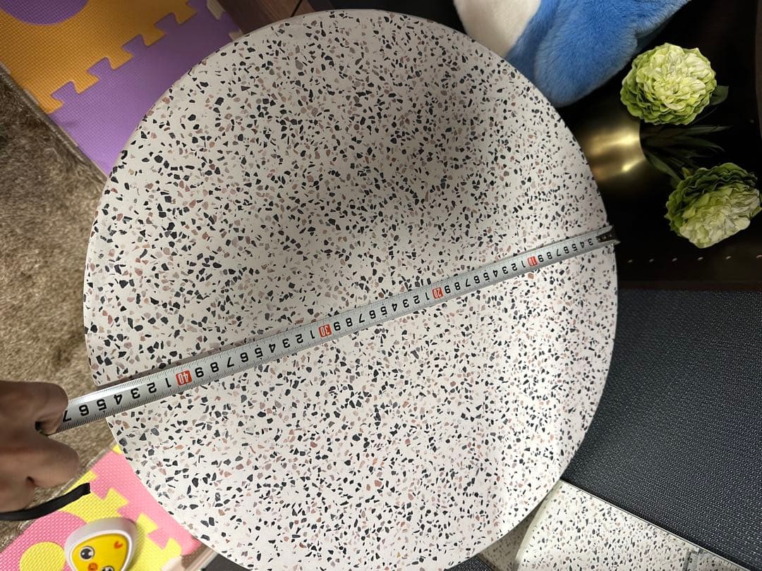 フル サイドテーブル　コー​​ヒーテーブル エンドテーブル　高級トレイテーブル