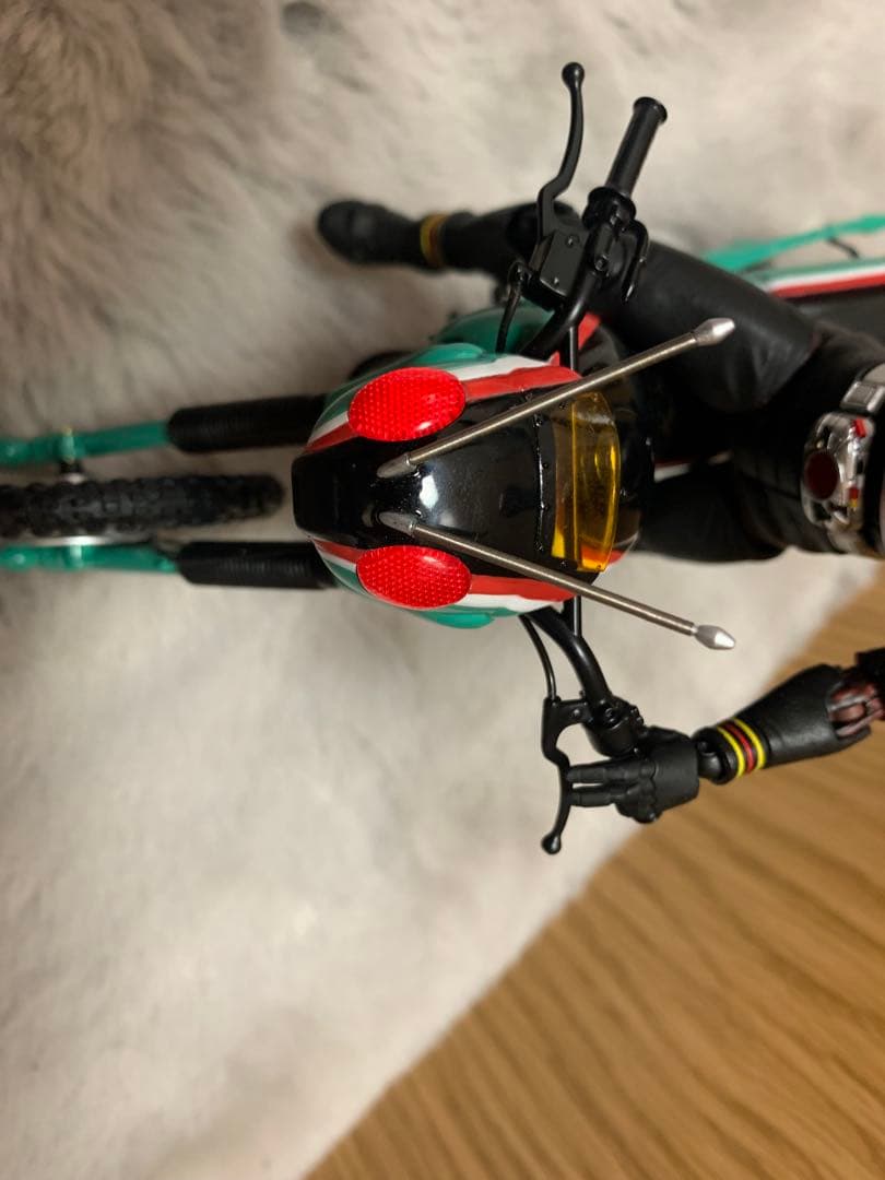 【未開封】フィギュアーツ真骨彫と組合せ可！仮面ライダーブラックバトルホッパー模型