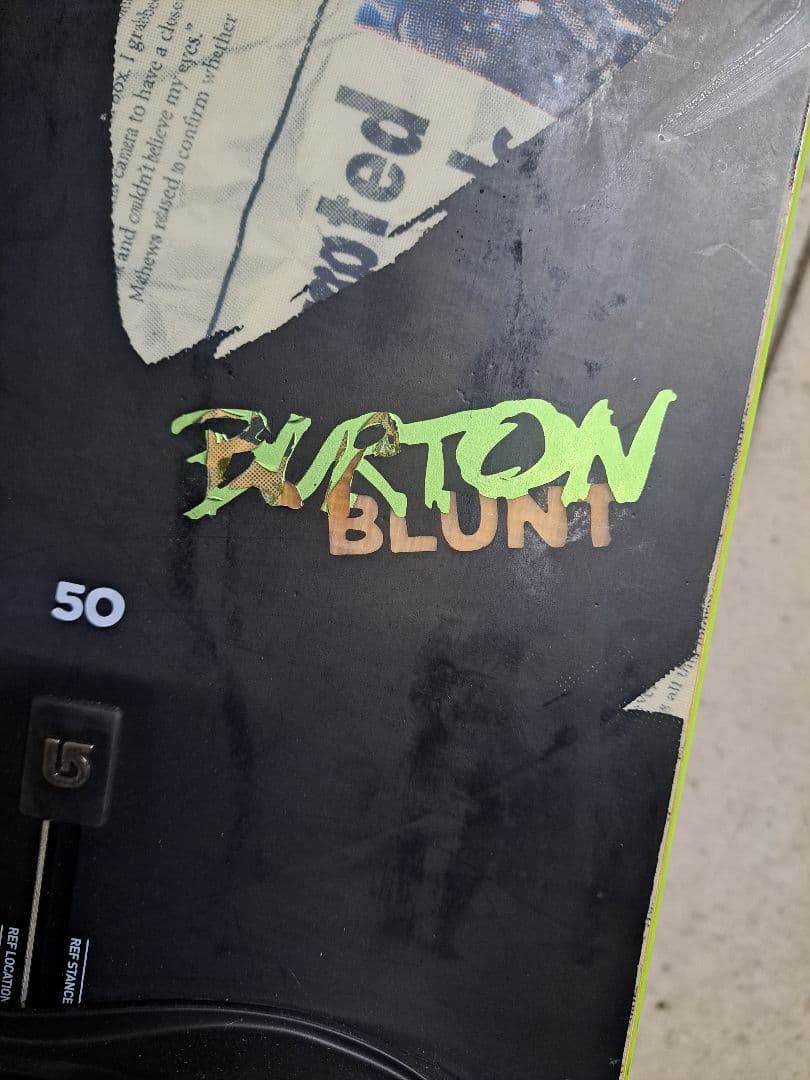 Burton バートン　スノーボード、ビィンデングセット154㎝