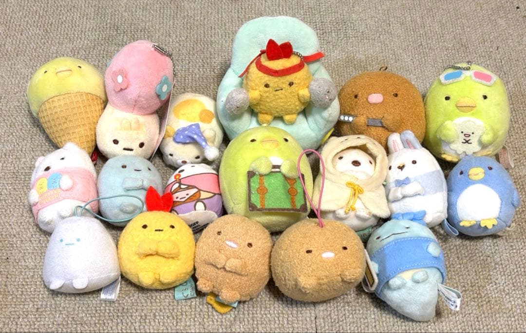 すみっコぐらし　てのりぬいぐるみ　まとめ売り