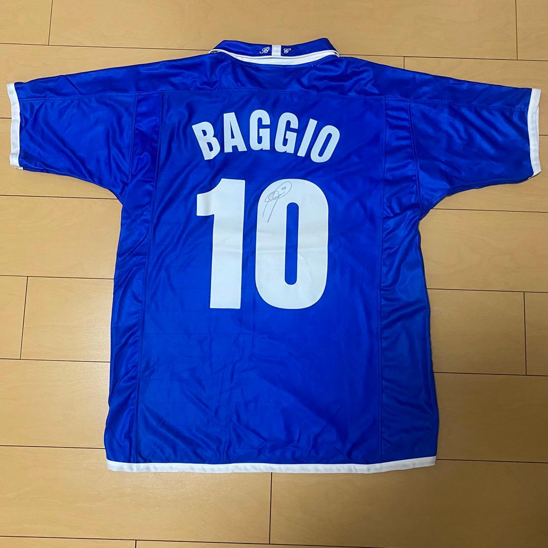 ロベルトバッジョ 直筆サイン入り ユニフォーム