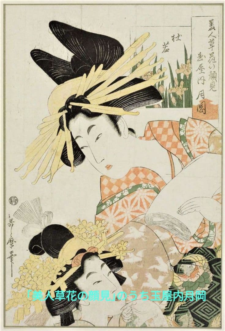 喜多川歌麿　選集「歌麿が描いたおんなたち」其の壱