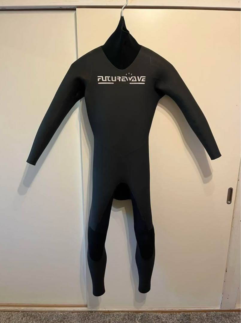 FUTURE WAVE 3mm セミドライスーツ ブラック 裏起毛