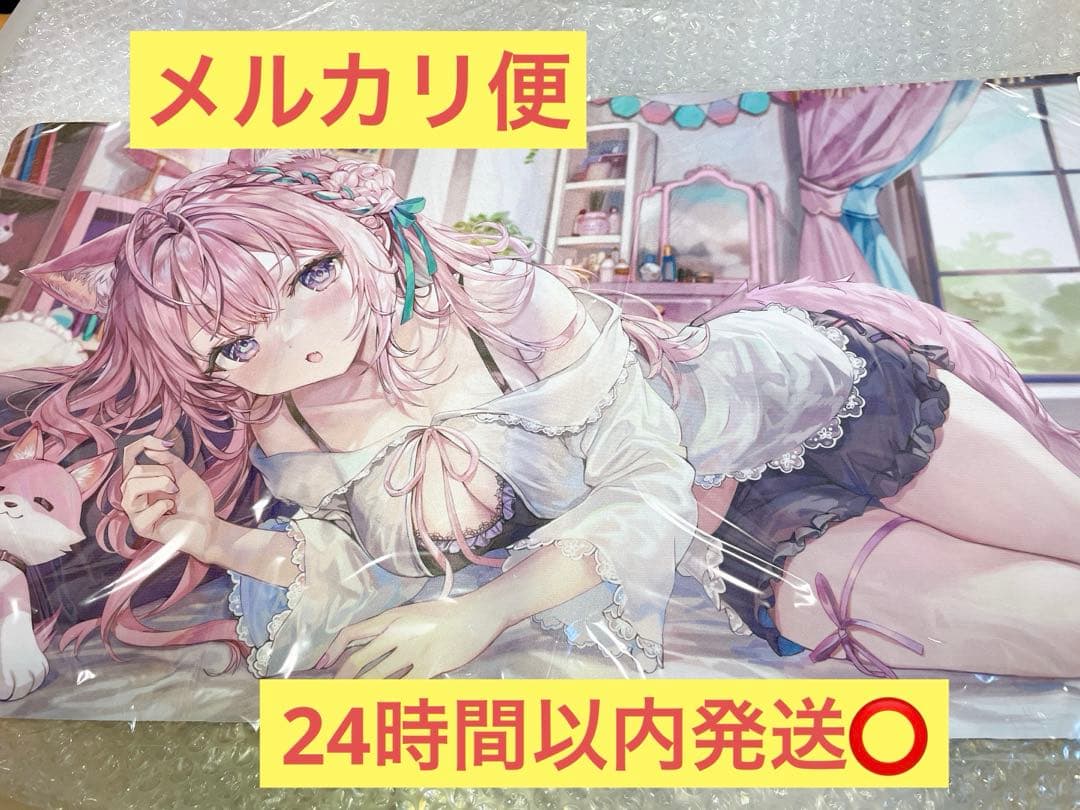 C102 さしみねこ屋 ホロライブ 博衣こより ラバーマット プレイマット