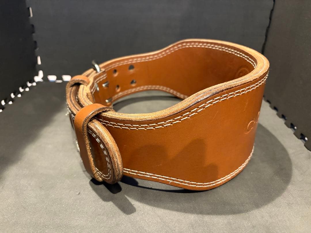 GOLD'S GYM プロレザー トレーニングベルト　 Sサイズ