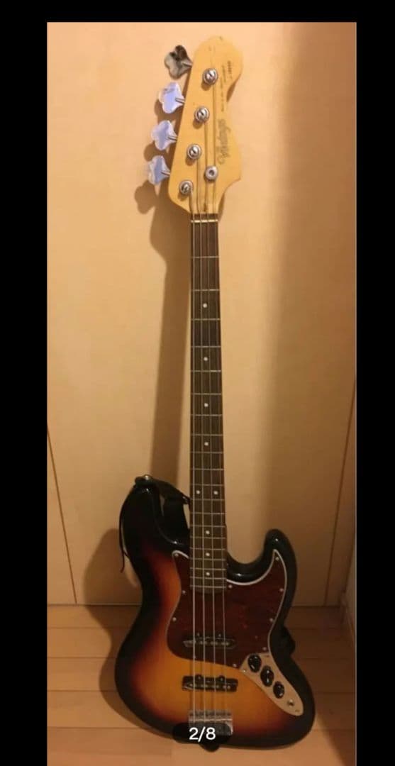 未使用近いVintageベースギター日本製専用ケース付き楽器店購入