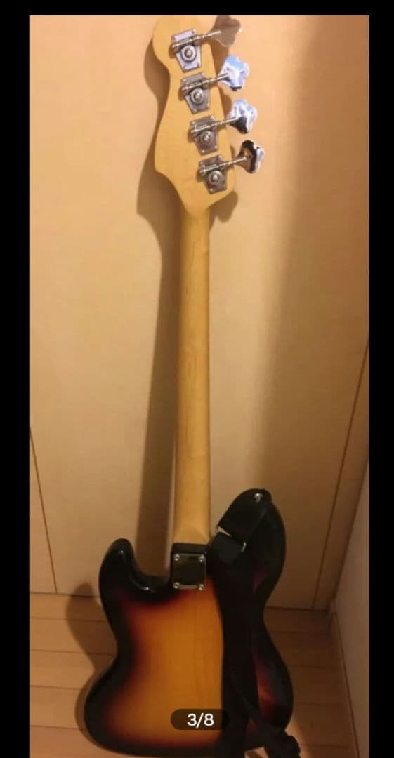 未使用近いVintageベースギター日本製専用ケース付き楽器店購入