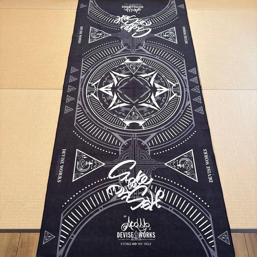 DEVISE WORKS × APOLLOコット用ビッグタオル