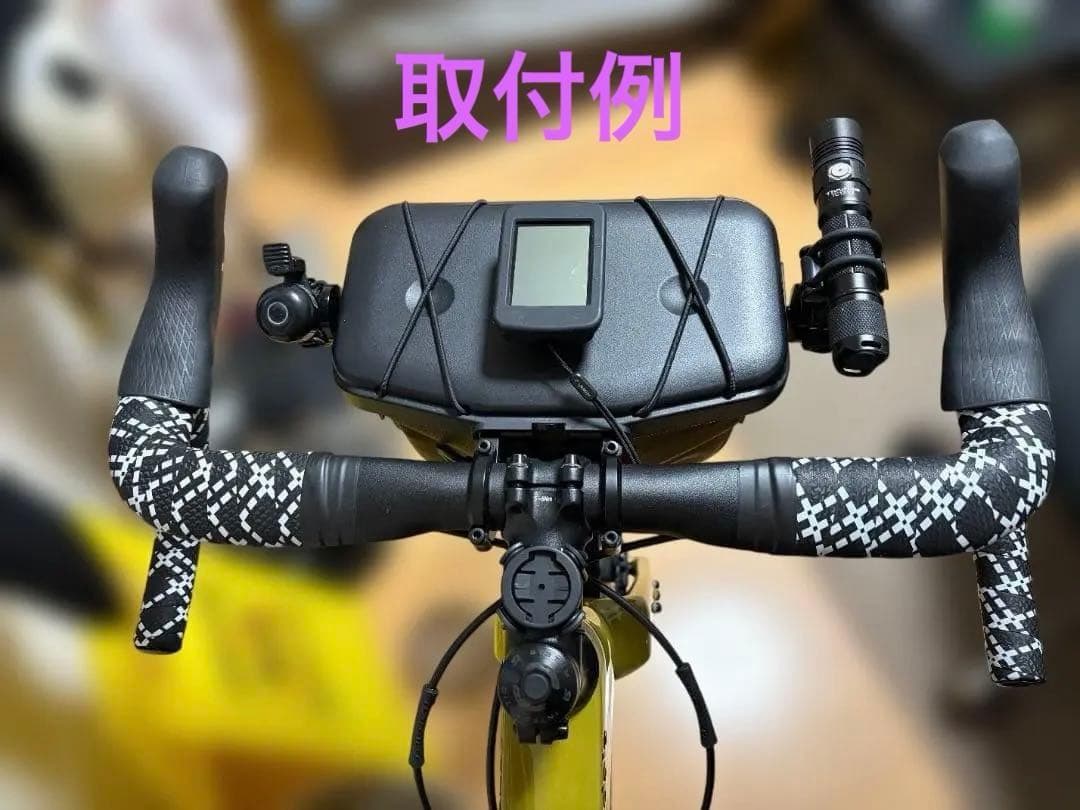 【美品】ROUTE WERKS ルートワークス ハンドルバーバッグ 31.8mm