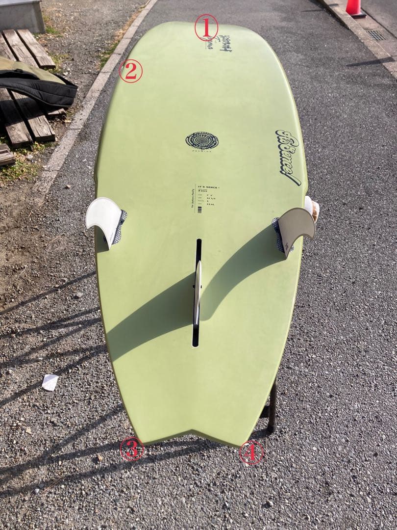 Chika It's Sence! 7'2\" サーフボード