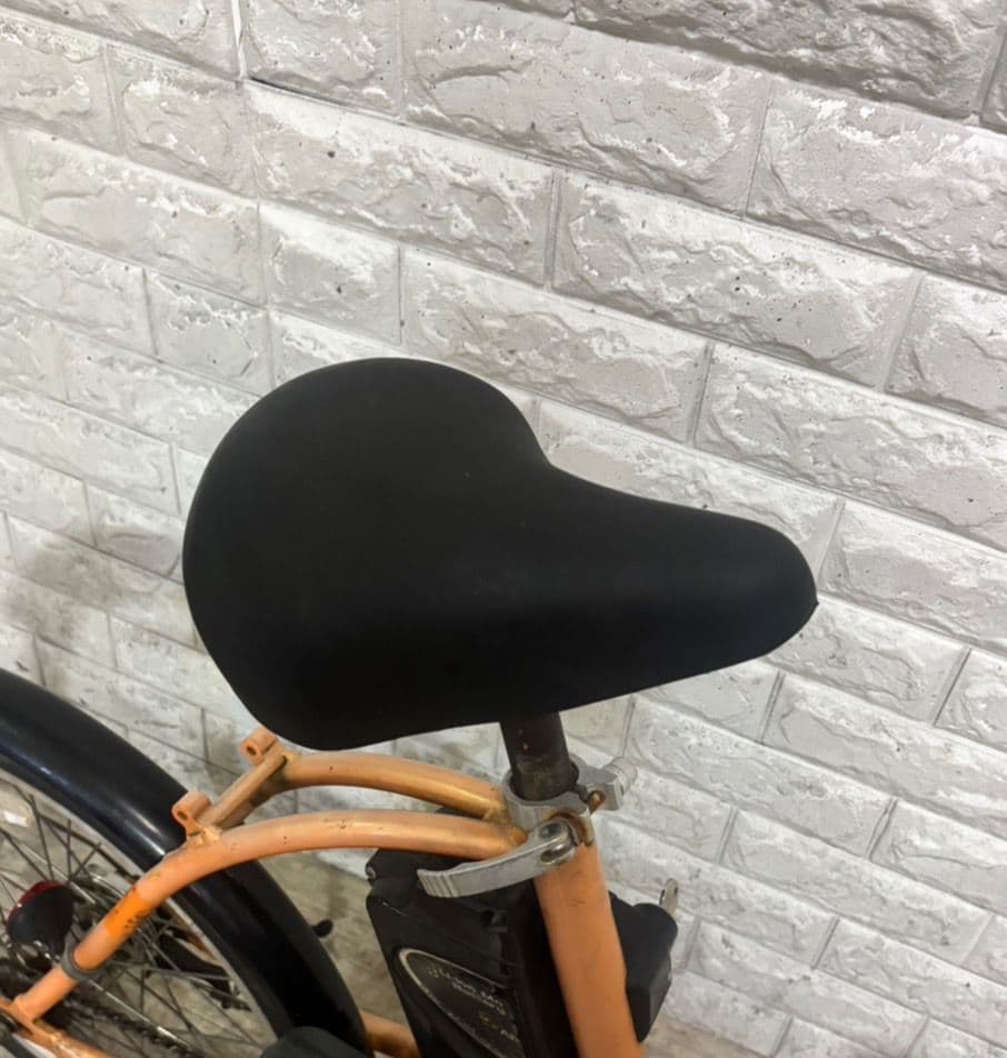 ✨折り畳み電動自転車✨美品⭐️新品サドル✨室内保管✨パナソニックビビ✨完成車配送