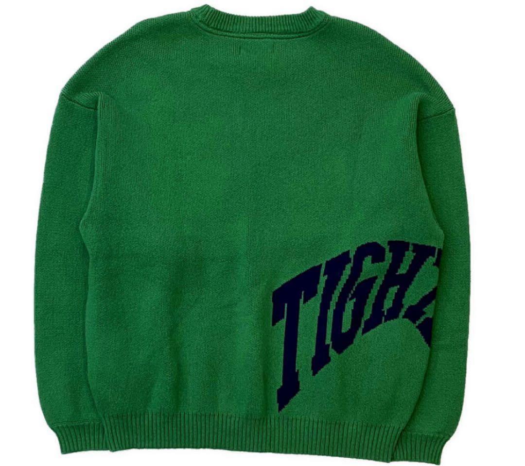 TBPR ⭐️ACID LOGO KNIT SWEATER グリーン　XLサイズ