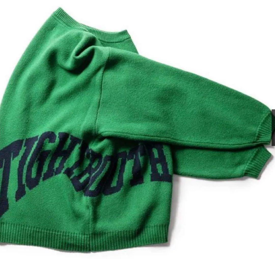 TBPR ⭐️ACID LOGO KNIT SWEATER グリーン　XLサイズ
