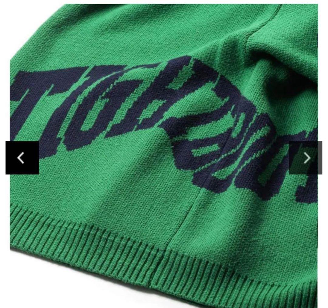 TBPR ⭐️ACID LOGO KNIT SWEATER グリーン　XLサイズ