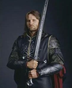 ナシル聖剣経文版『ロード・オブ・ザ・リング』ナシル聖剣 古兵器 武具　刀装具