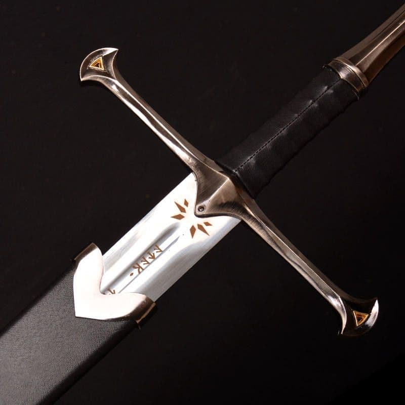 ナシル聖剣経文版『ロード・オブ・ザ・リング』ナシル聖剣 古兵器 武具　刀装具