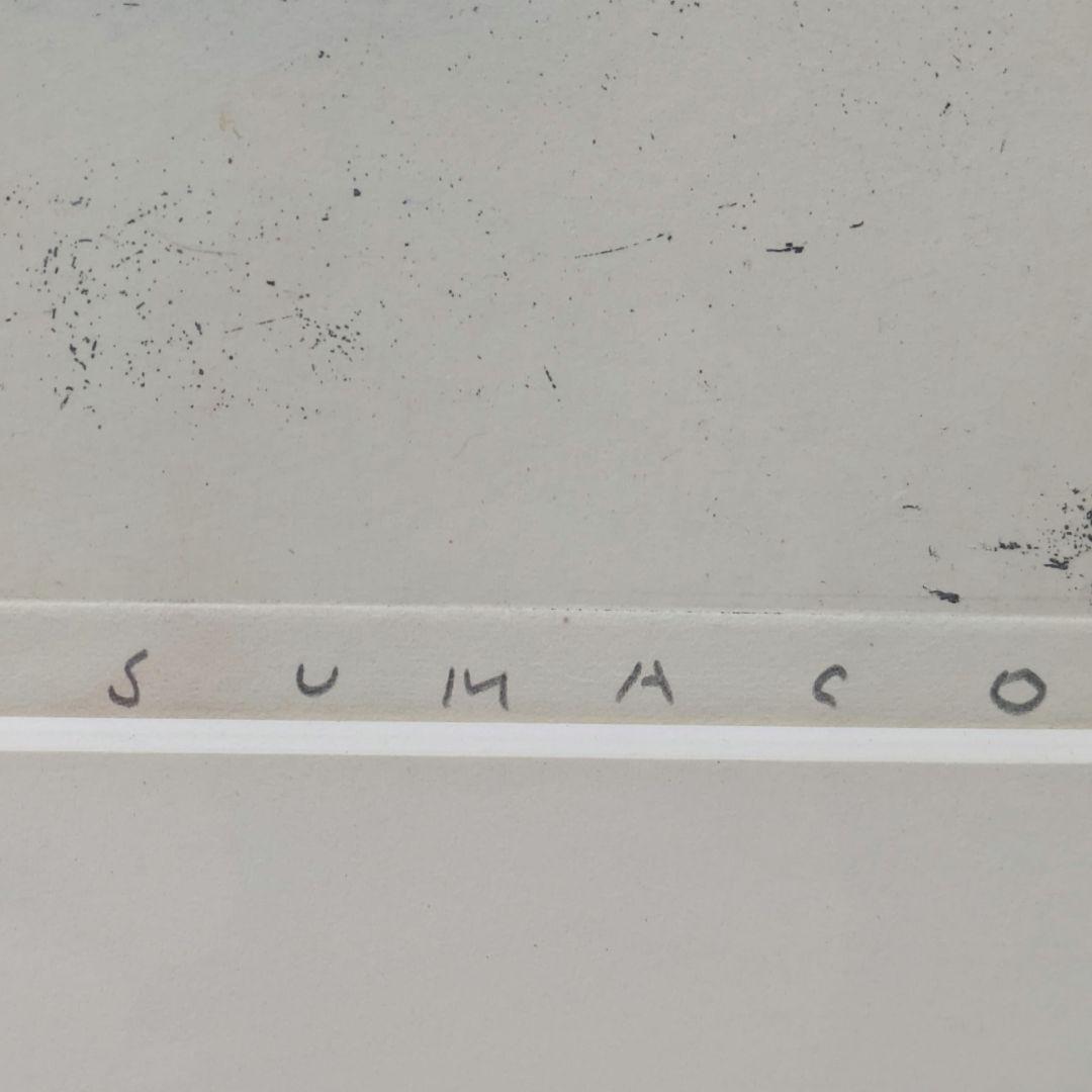 安井寿磨子作 手彩色銅版画 「宝船」1998年 10枚限定