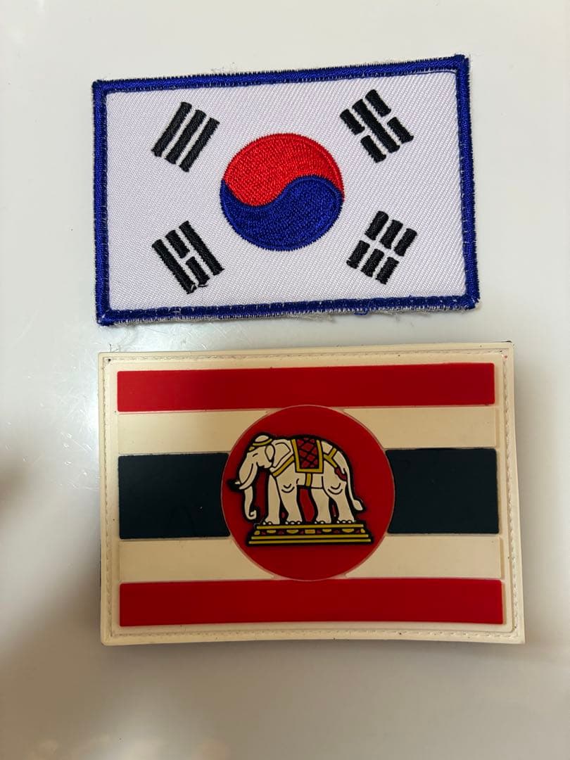タイ王国海軍旗　韓国国旗　セット