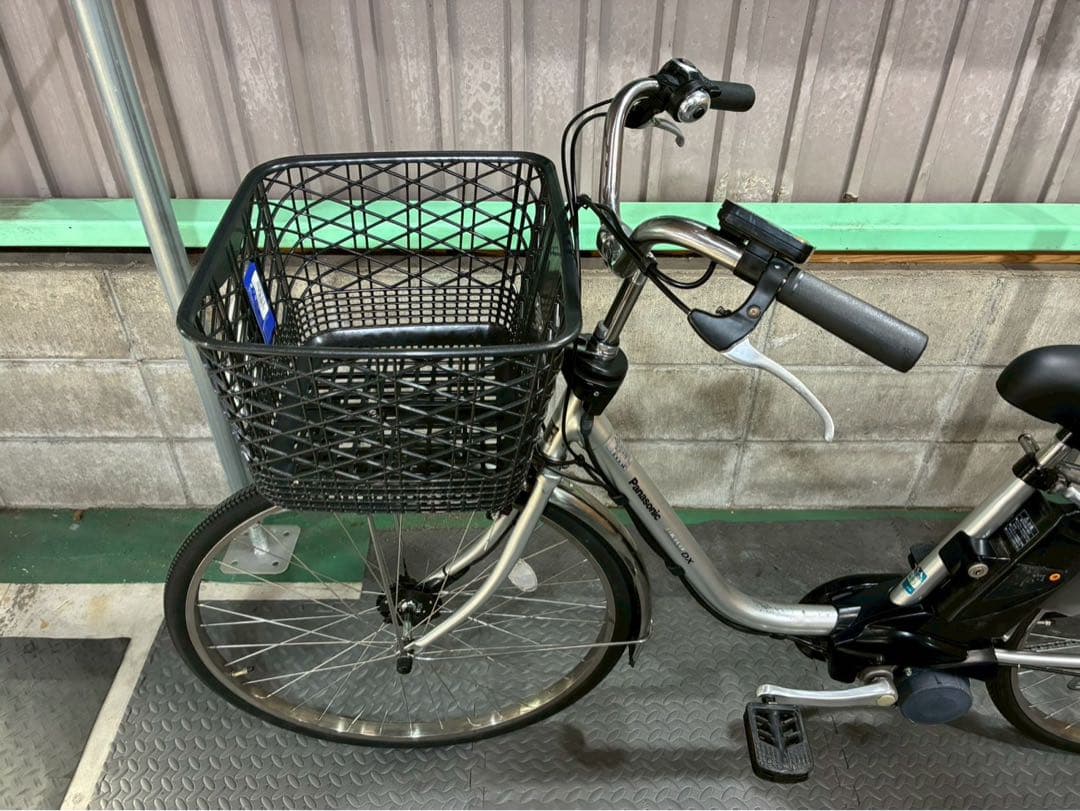 №8476 電動自転車　パナソニック　ビビDX 26インチ シルバー