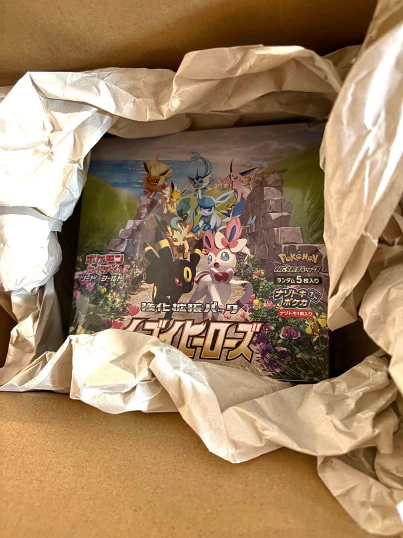 イーブイヒーローズ未開封シュリンク付きBOX
