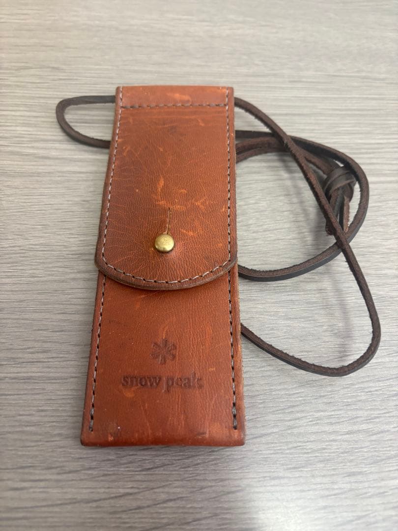  peak レザー ストラップ　ポイントギフト　和武器ケース　激レア