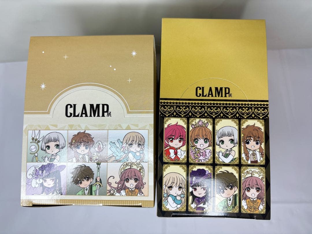 CLAMP展　カンバッチ　ミニスタンド　コンプリート