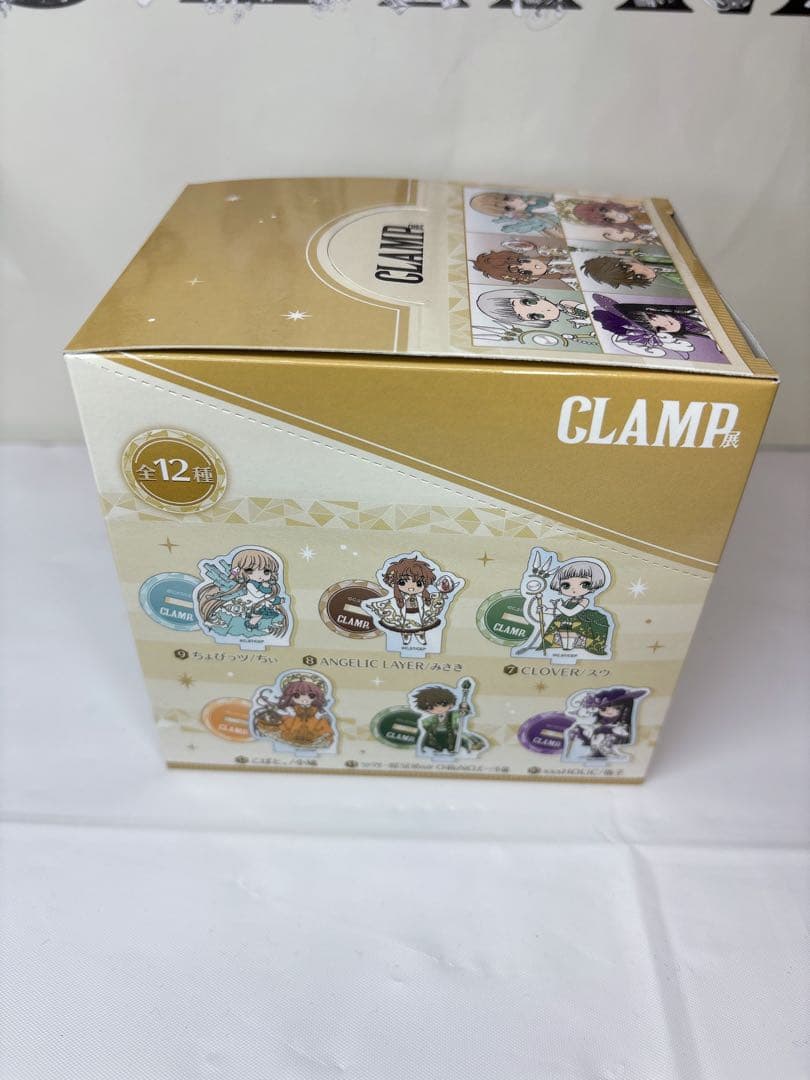 CLAMP展　カンバッチ　ミニスタンド　コンプリート