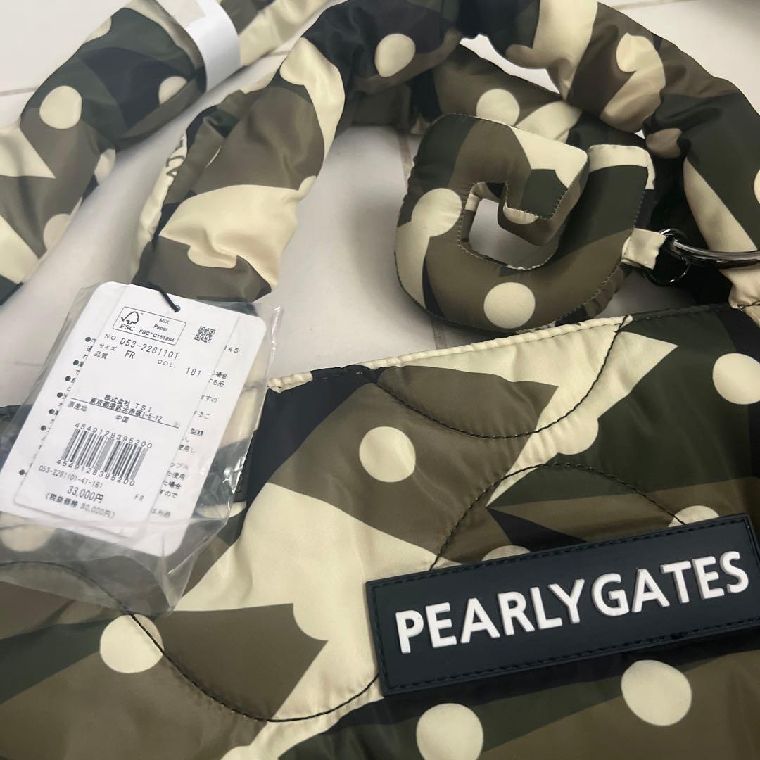 新品　PEARLYGATES バック　迷彩柄　可愛い　定価33000円