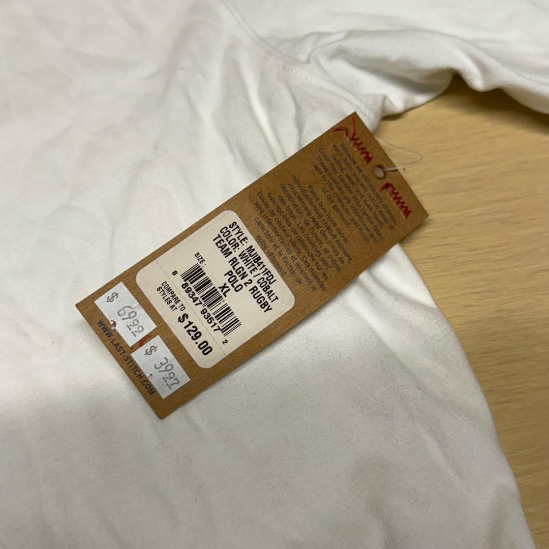 トゥルーレリジョン　ラグビーシャツ　ネイビー　XL