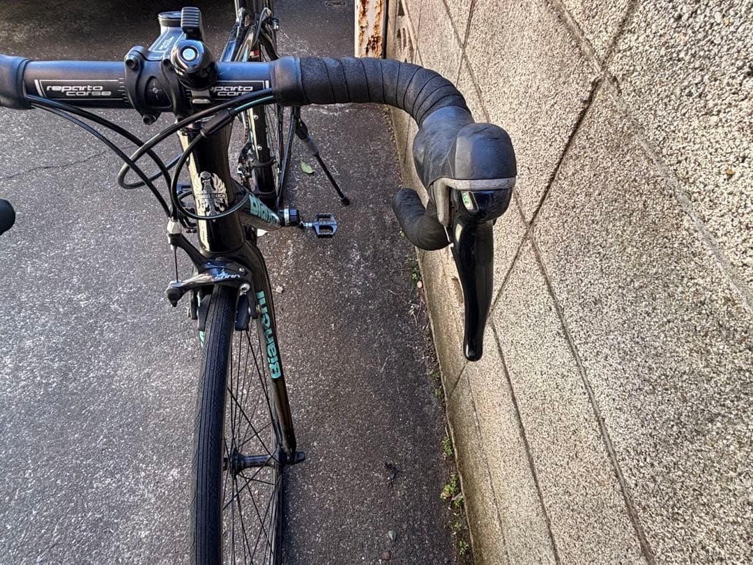 Bianchi 20 via nirone7 SORA ロードバイク　ジャンク