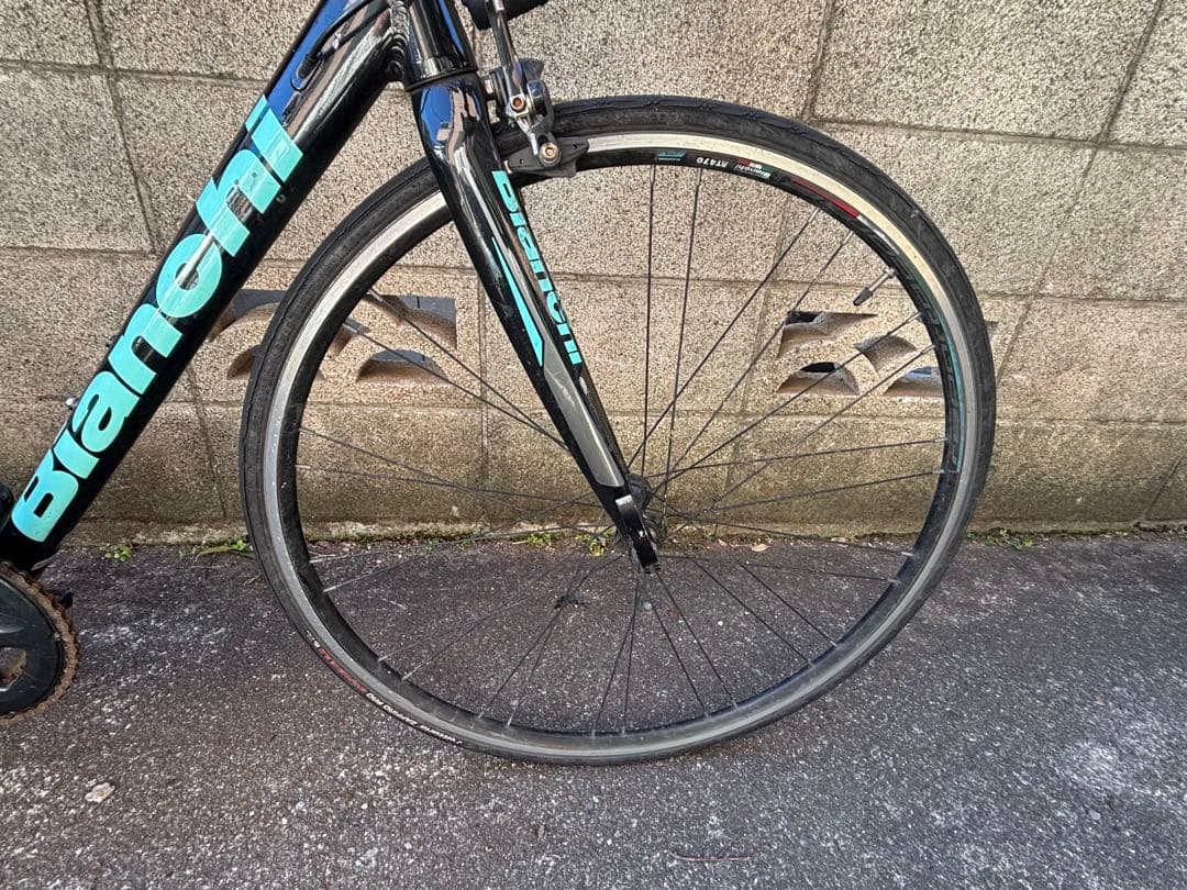 Bianchi 20 via nirone7 SORA ロードバイク　ジャンク