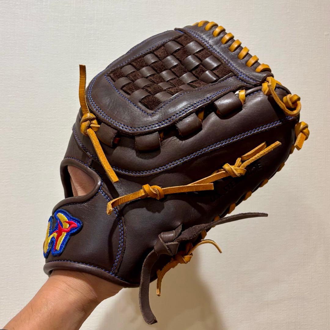 ファーストミット ワールドペガサス 軟式 美品 型抜群 即戦力 軟式グローブ