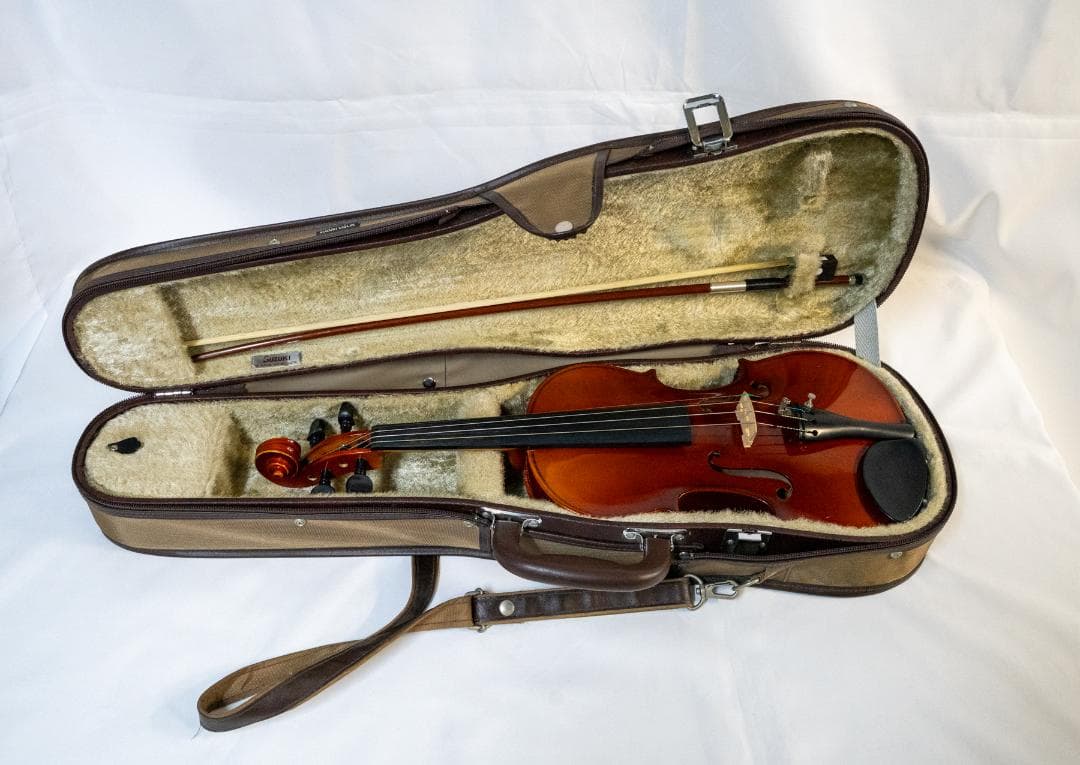 SUZUKI★スズキ★鈴木バイオリン★No.200★1/2★2008年★ケース付