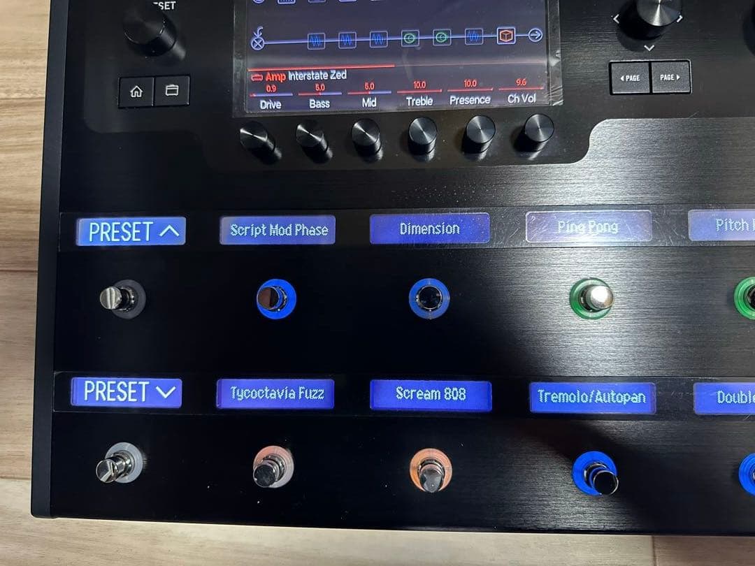 美品 Line6 Helix Floor マルチエフェクター