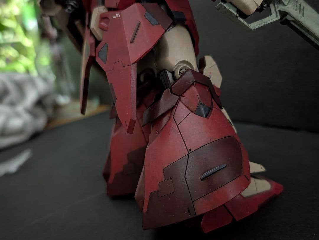 HG メッサーF02型 全塗装 改修 完成品 閃光のハサウェイ ガンプラ